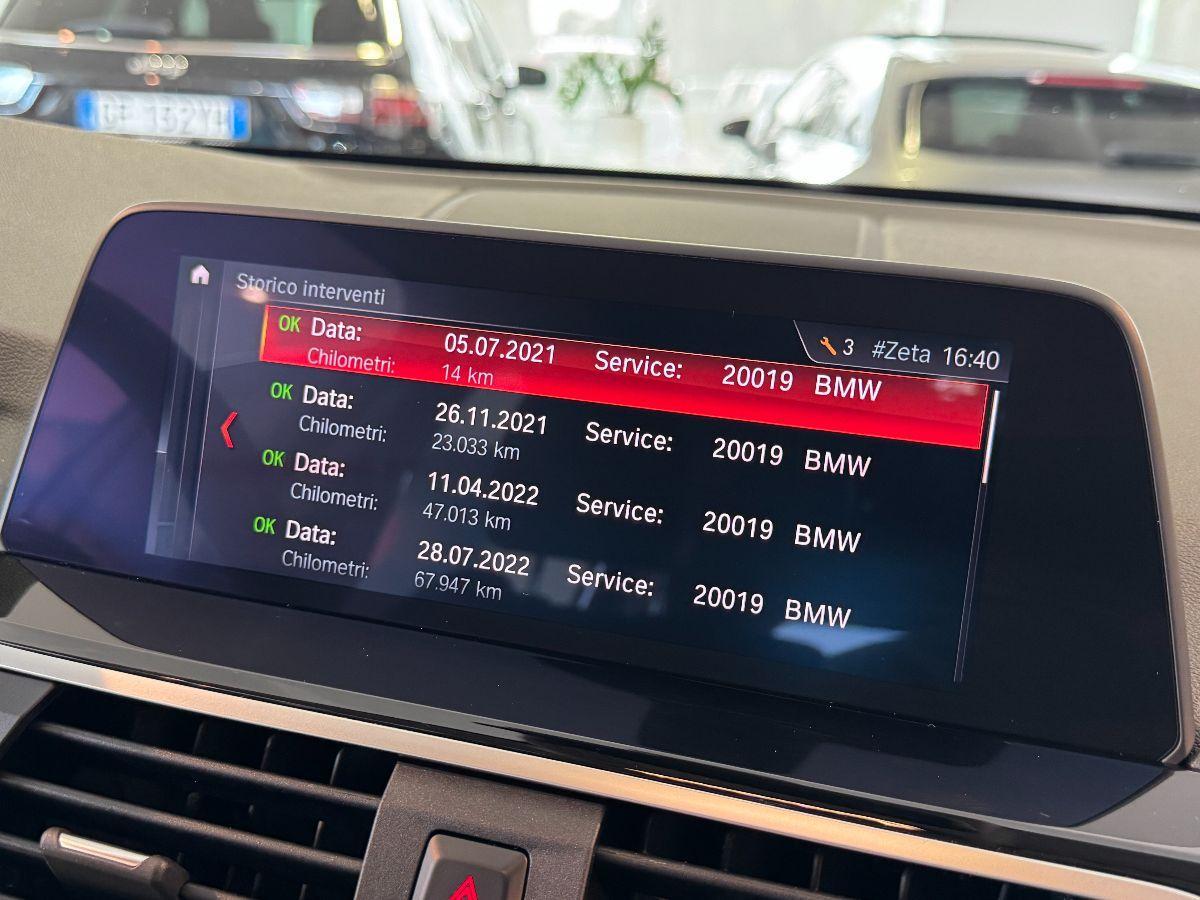 BMW X3 xDrive20d mhev 48V XLINE SERVICE BMW 2021