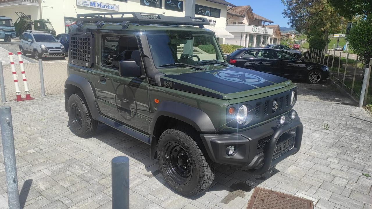 SUZUKI JIMNY 4X4 RIDOTTE 4 POSTI AUTOVETTURA GANCIO