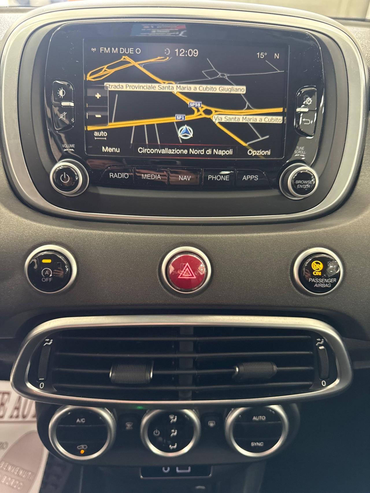 Fiat 500X 1.6 MultiJet cross automatica 2017