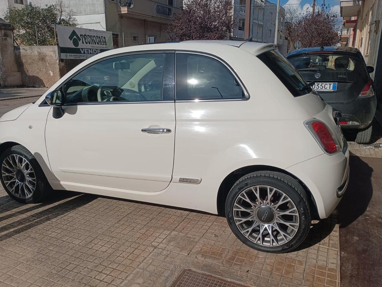 Fiat 500 1.2 benzina 70Cv Lounge Retrocamera