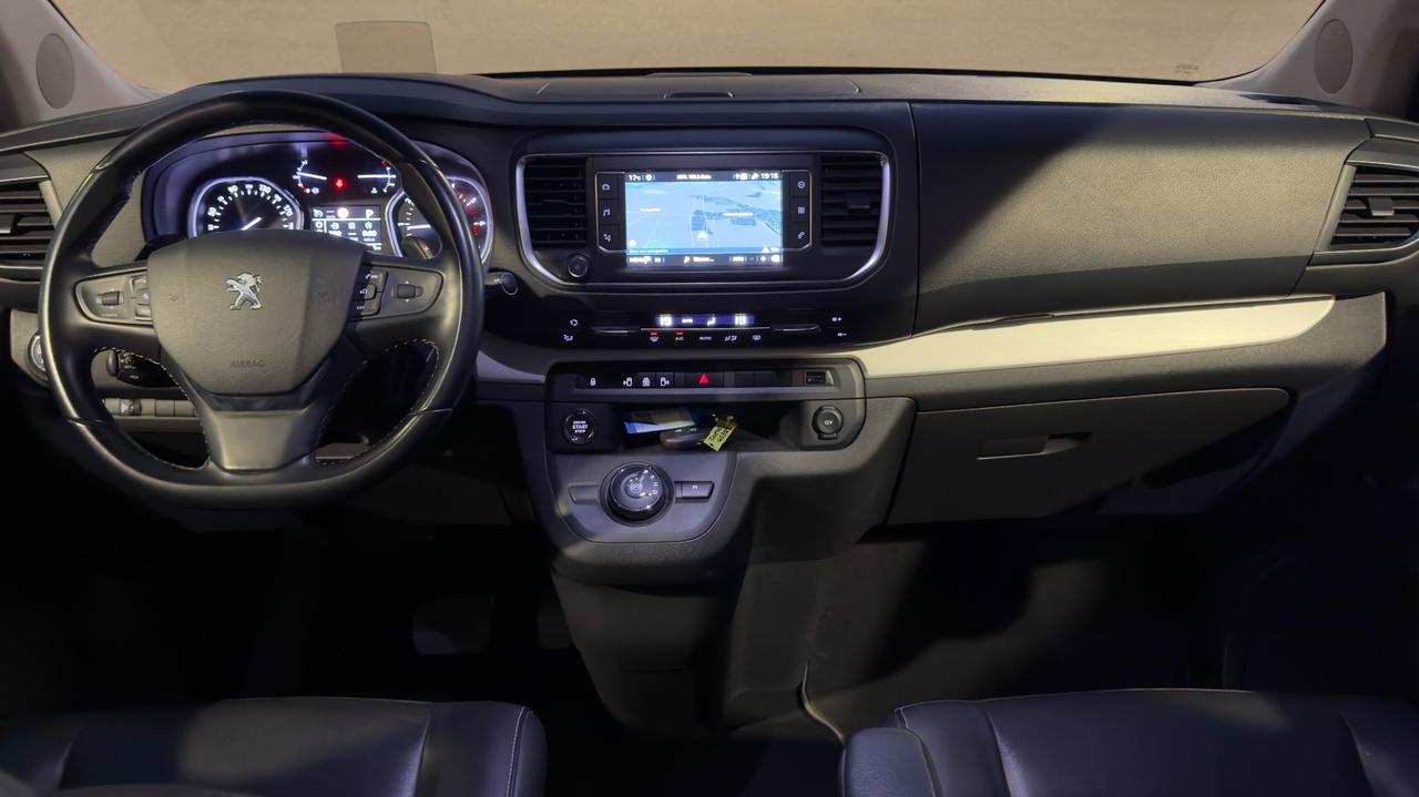 PEUGEOT TRAVELLER 2.0 BLUEHDI LONG BUSINESS VIP 177CV - OTTO POSTI, SEDILI IN PELLE ELETTRICI RISCADABILI, TETTO