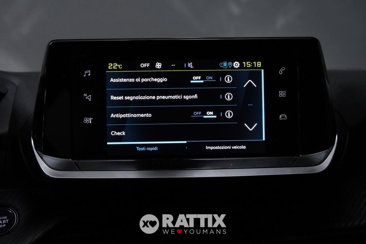 Peugeot e-208 motore elettrico 100kW Active
