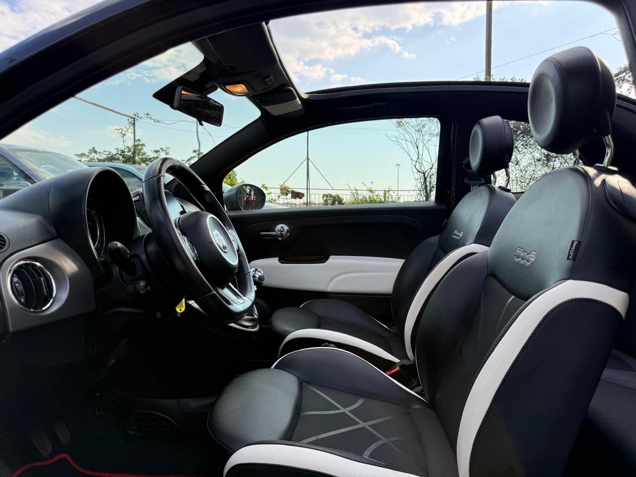 Fiat 500 1.2 Cabrio Sport pelle Navi C manuale