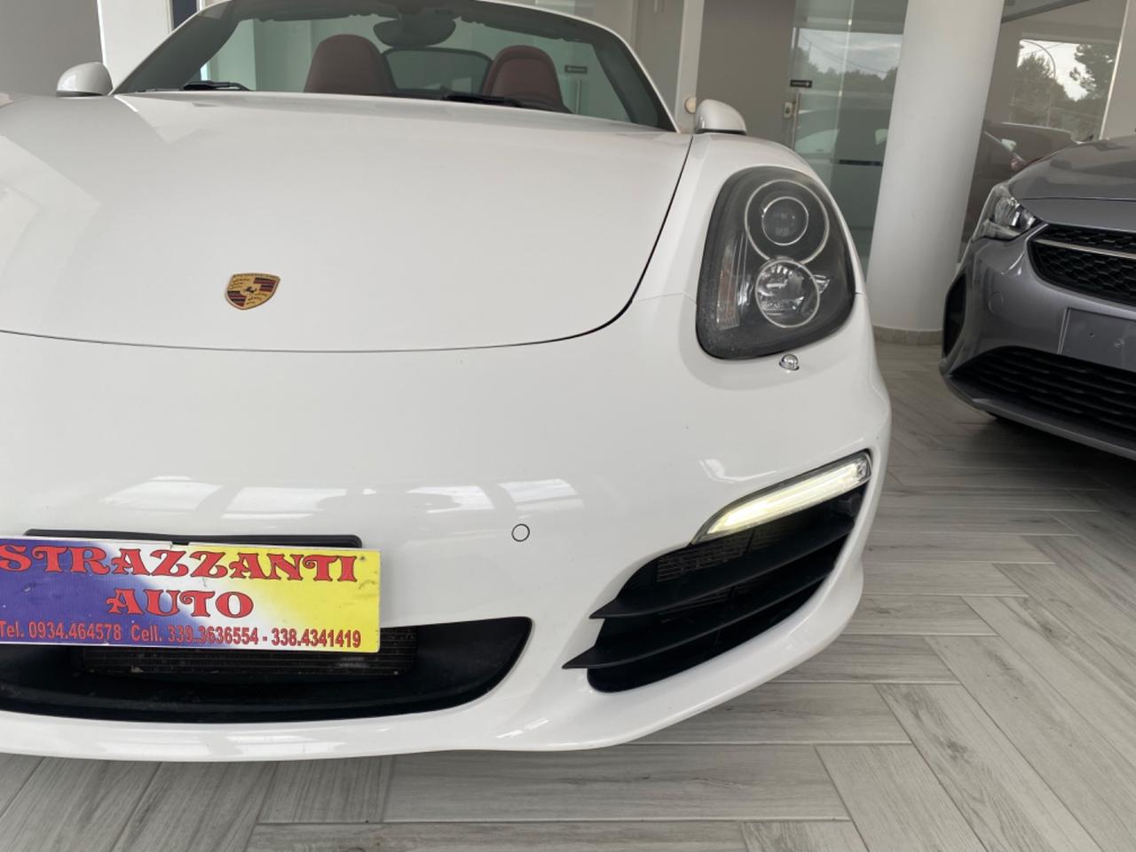 Porsche 981 Boxster 3.4 S cabrio ROSSO CARTIER/BOSE2014