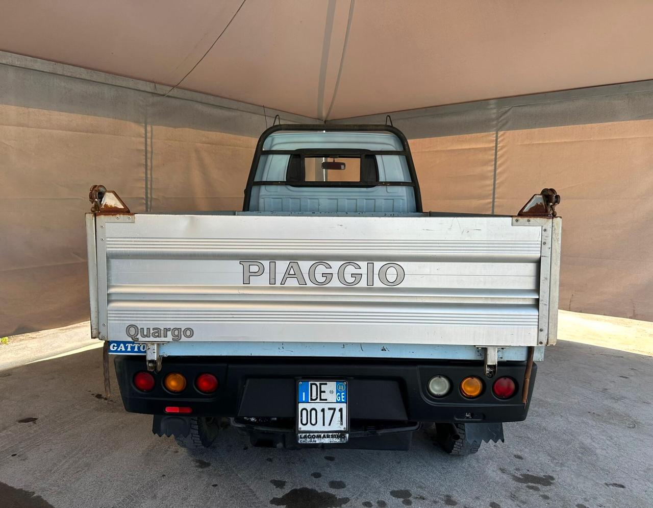Piaggio Quargo Ribaltabile Autocarro