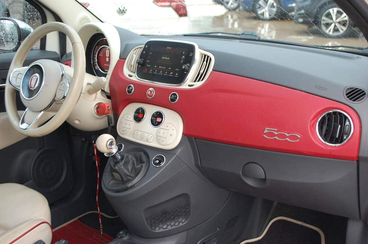 Fiat 500C 1.2 GPL 69CV 60° Anniversario Uff Italy Pelle