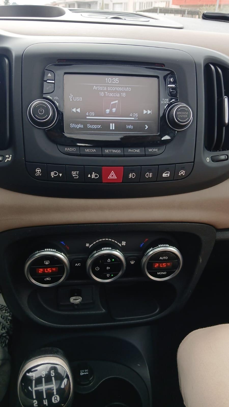 Fiat 500L 1.3 Multijet 85 CV Panoramic Edition Bianco Gelato