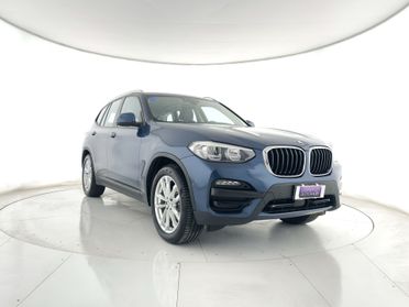 BMW X3 xdrive 20d mhev 48V auto GANCIO TRAINO+PELLE+C19"