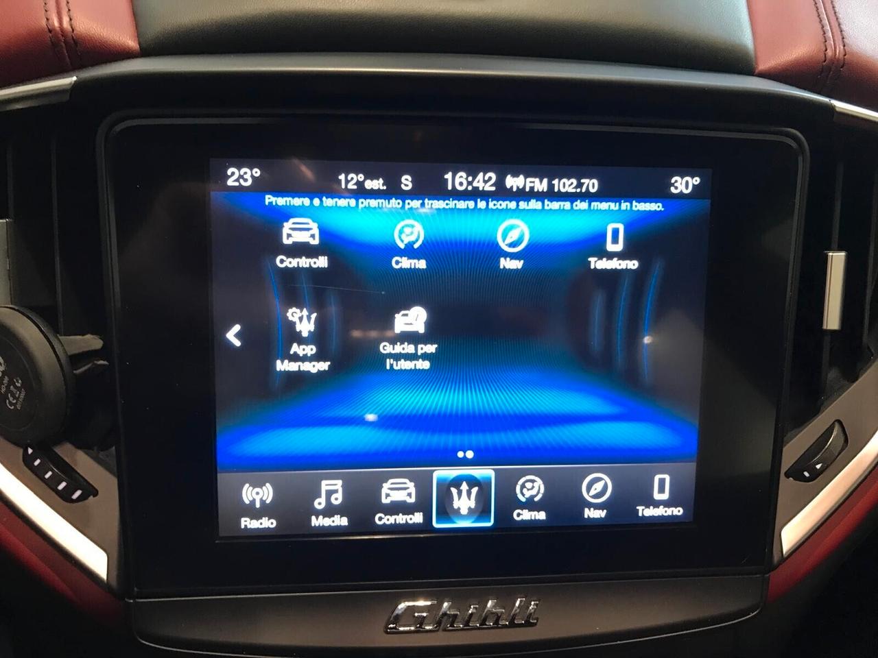 Maserati Ghibli V6 Diesel 250cv Granlusso 12/2018