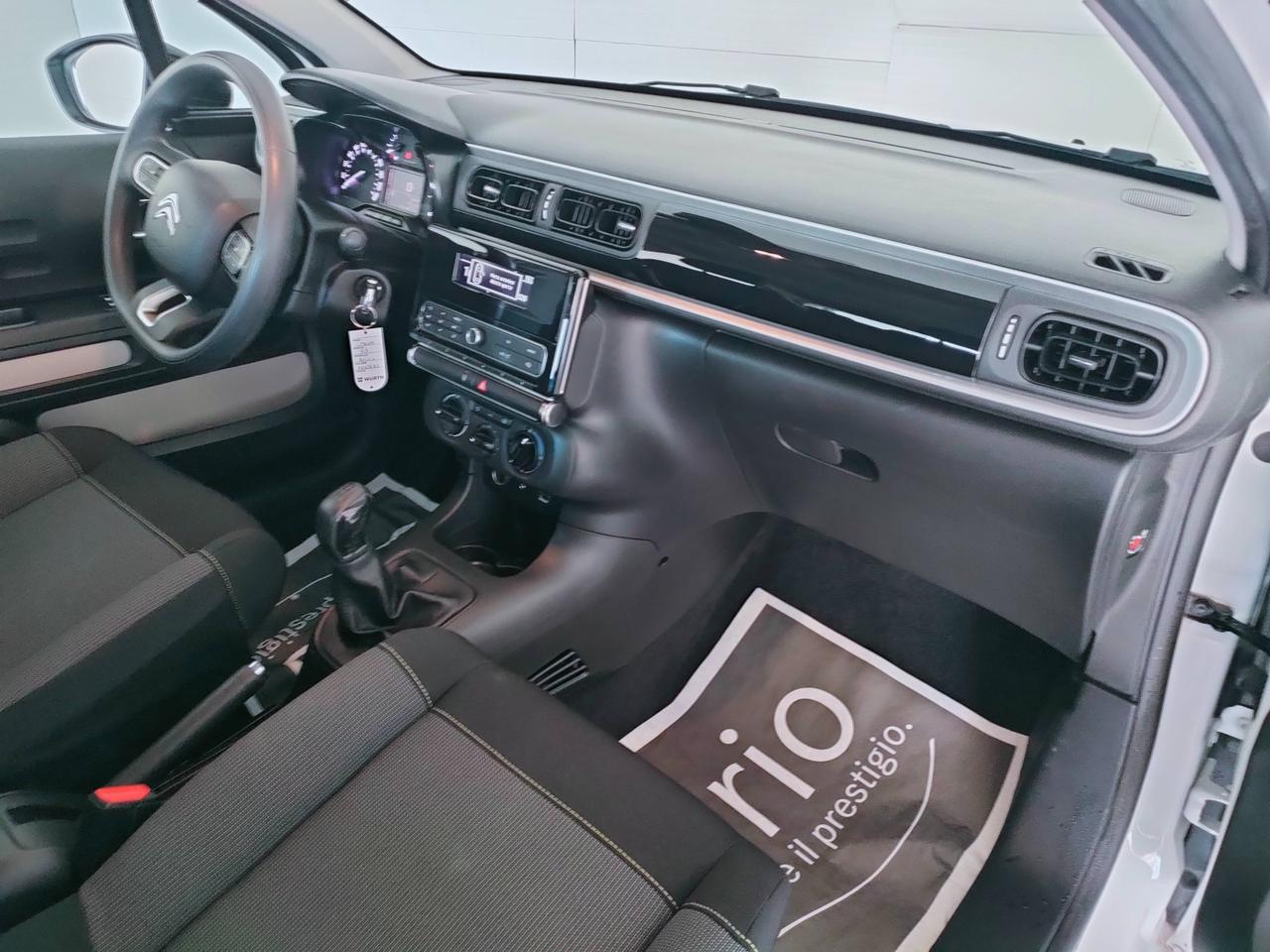 CITROEN C3 III 2017 - C3 1.2 puretech Feel 82cv neopatentati