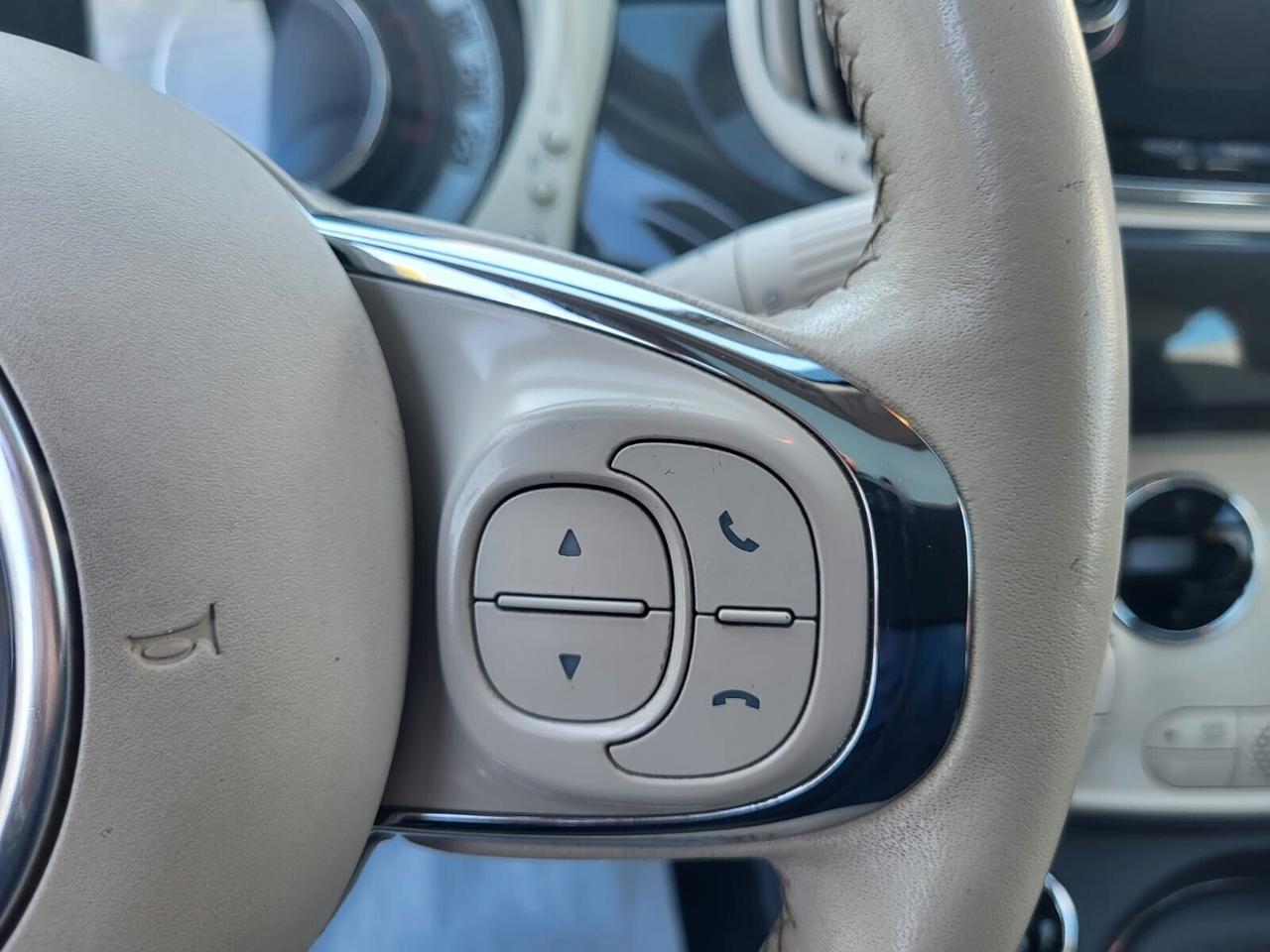 Fiat 500 1.2 Lounge+Tetto+Navy+Clima Automatico...