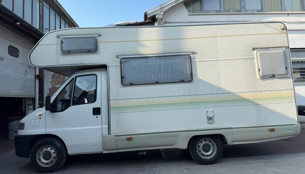 Fiat CARAVANS CI CARIOCA – CAMPER MANSARDATO 6 POSTI – 80.000 KM
