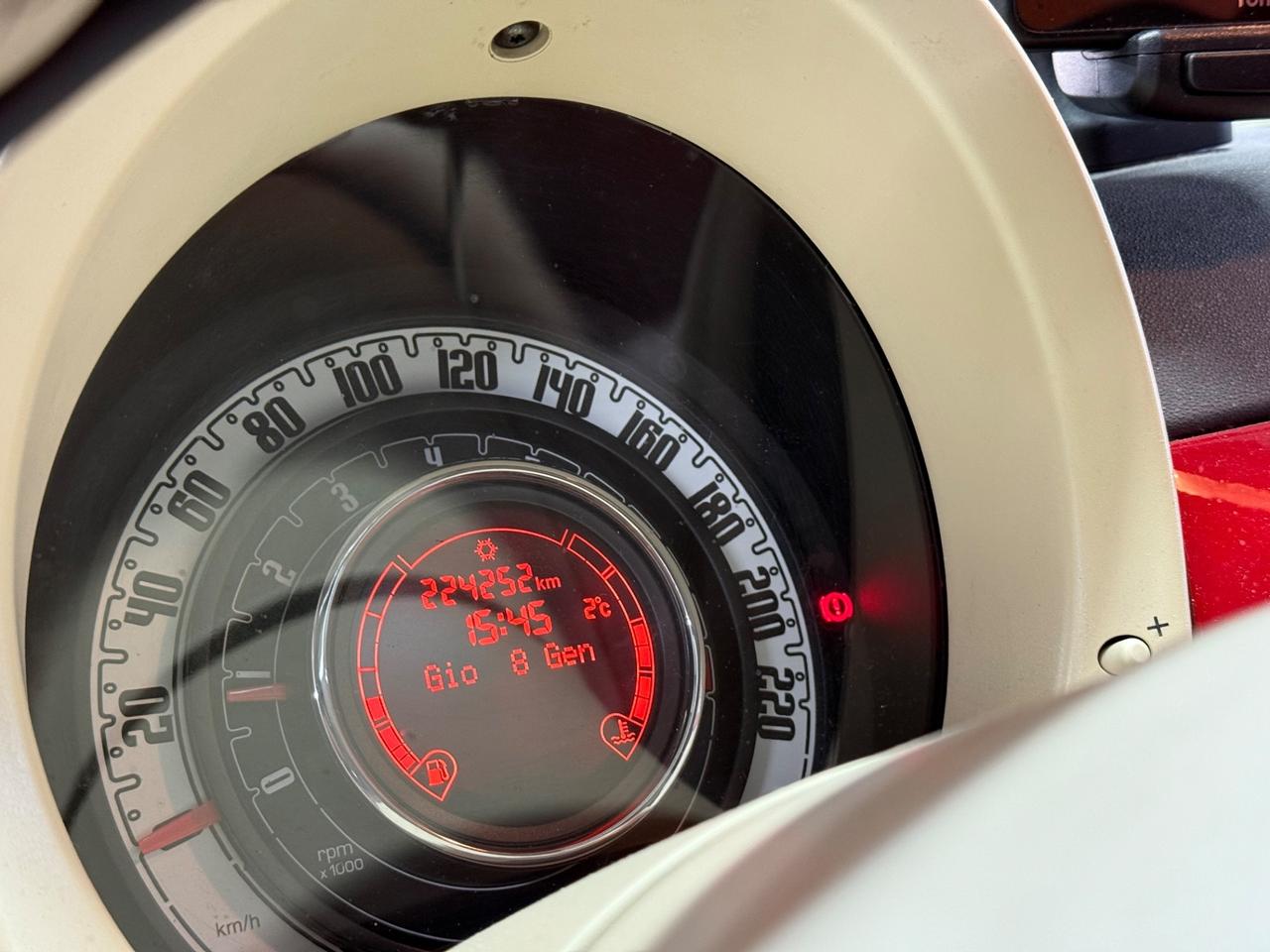 Fiat 500 1.2 EasyPower Lounge GPL fino al 2032