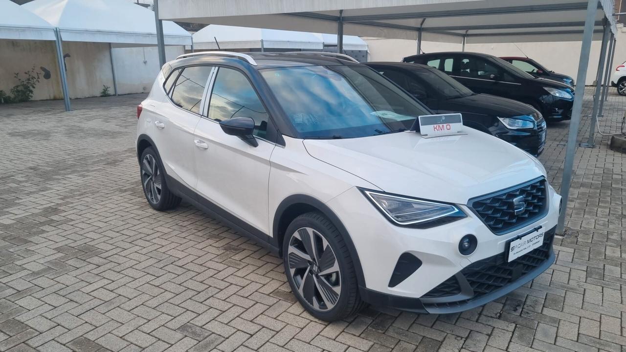 Seat Arona 1.5 TSI EVO DSG ACT FR Seat Arona 1.5 TSI EVO DSG ACT FR CON UN ANTICIPO DI 3000 EURO LA PORTI A CASA CON UNA RATA DA 299.93 EURO PER 35 MESI. DOPO PUOI RIFINANZIARE IL RESTO DELL' IMPORTO DOVUTO O LASCIARLA O SOSTITUIRLA CON UN'ALTRA AUTO NUOV