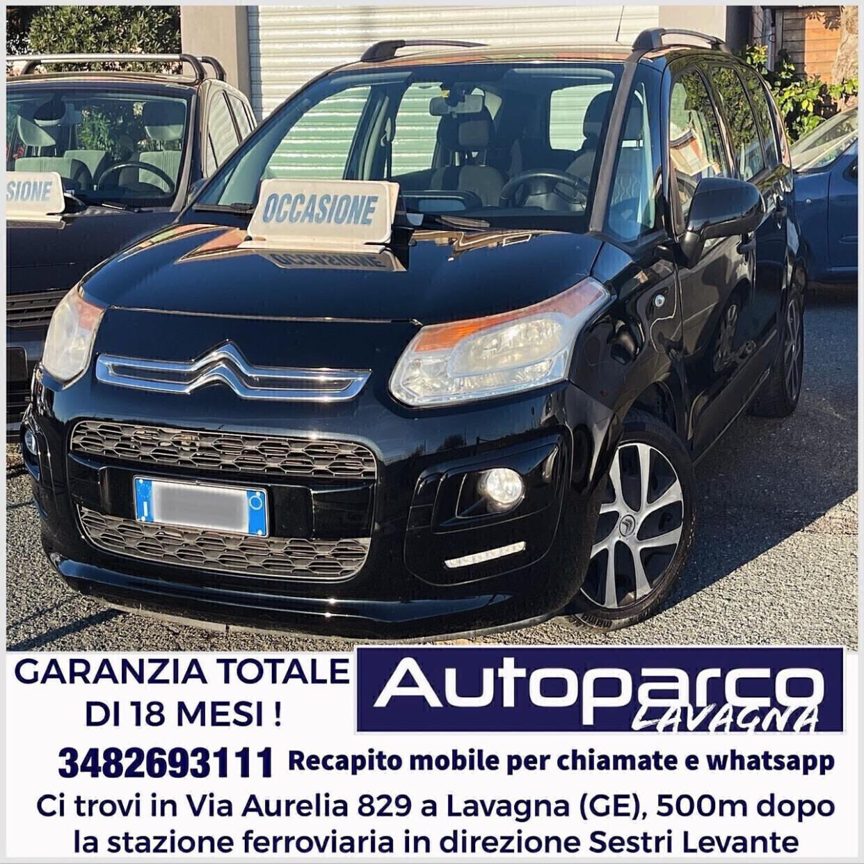 C3Picasso 5Porte SIPERMUTE 3482693111 garanz24MESI!!!