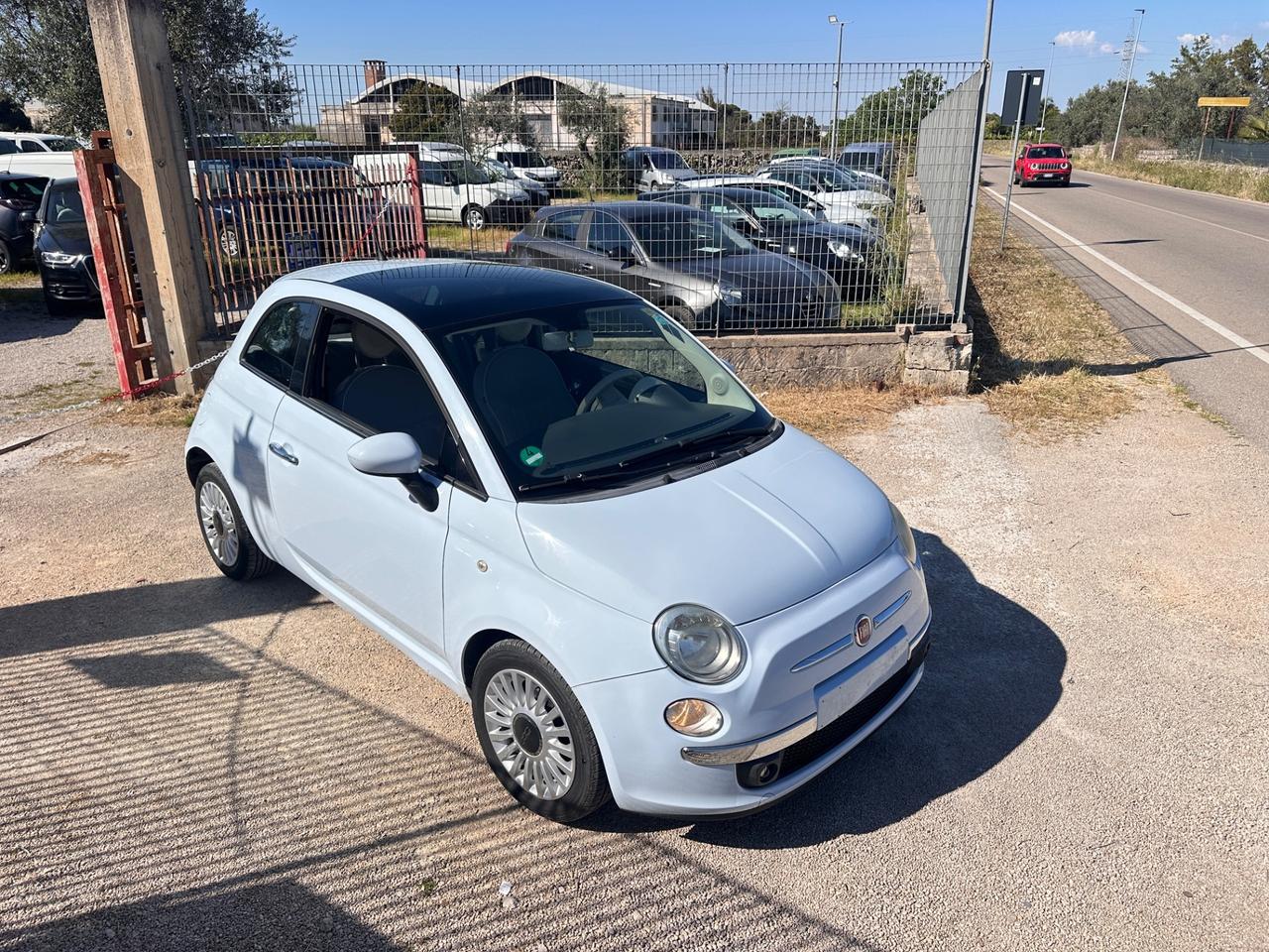 Fiat 500 1.2 Lounge-2010 TETTO/15"
