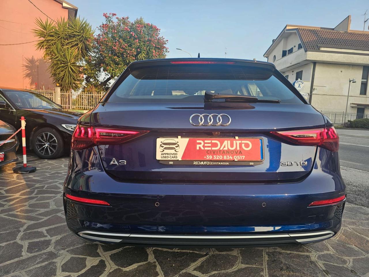 Audi A3 SPB 30 TDI S line edition OK NEOPATENTATI