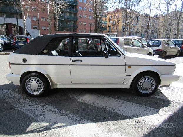 VOLKSWAGEN Golf Cabriolet 1600 GL ISCRITTA ASI-I