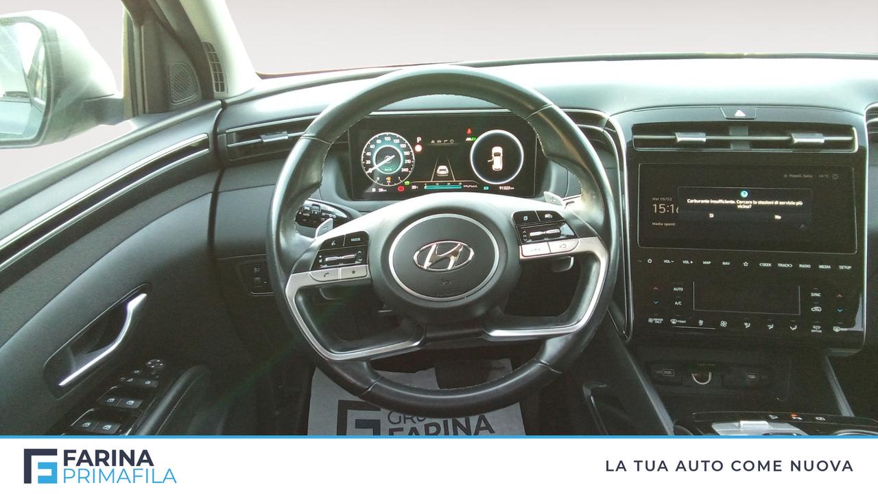 HYUNDAI Tucson III 2021 - Tucson 1.6 hev Exellence Leather Pack 2wd auto