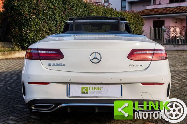 MERCEDES-BENZ E 220 CABRIO 2018 AMG LINE ? FULL OPTIONAL - CERTIFICATA