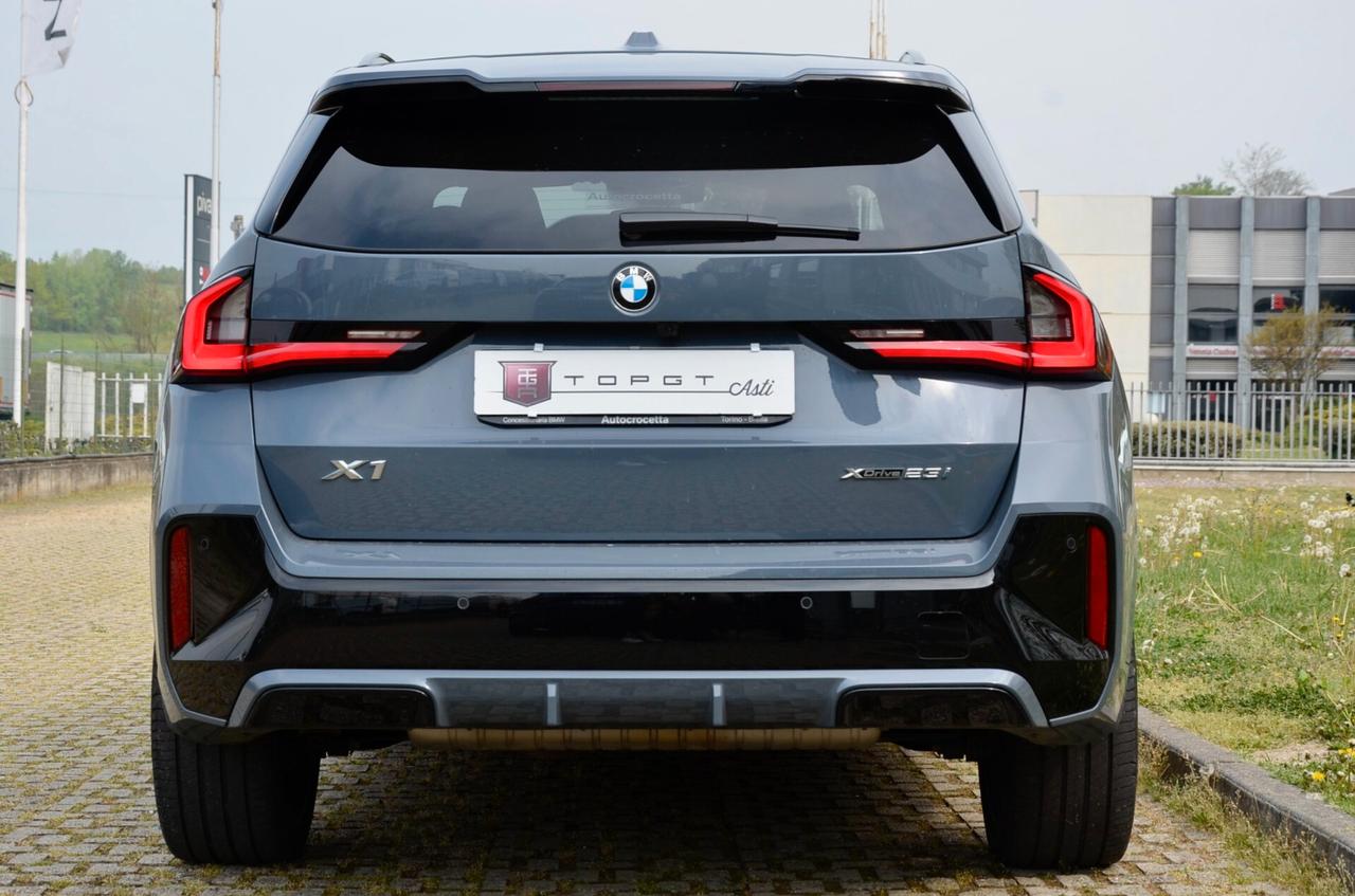BMW X1 XDRIVE23i MHEV 48V MSPORT 204 cv AUTO, GAR. BMW 11/26, UNICOPROPRIETARIO, SERVICE PACK, UFF ITALIANA, TETTO, FULL LED, 20", PERMUTE