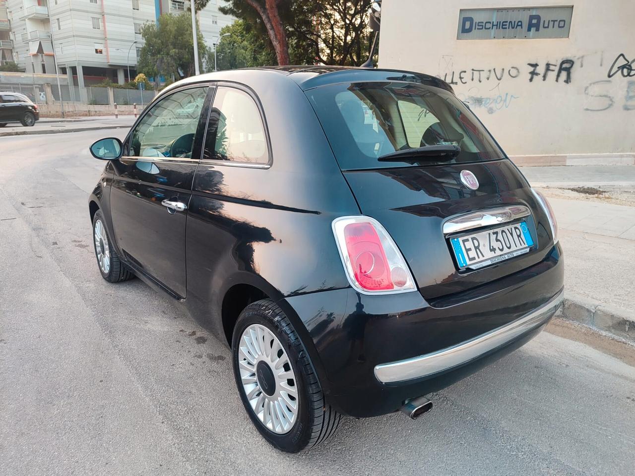 Fiat 500 1.2 Benz. Lounge TETTO PANORAMICO.