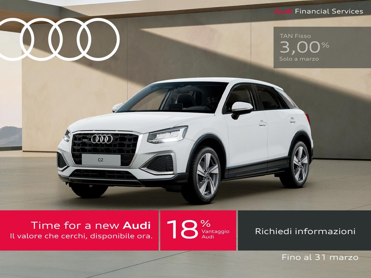 Audi Q2 35 2.0 tdi business advanced quattro s-tronic