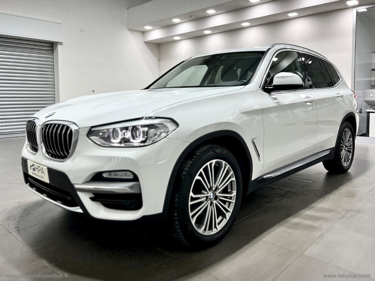 BMW X3 xDrive20d Luxury NAVI PELLE LED CERCHI 19