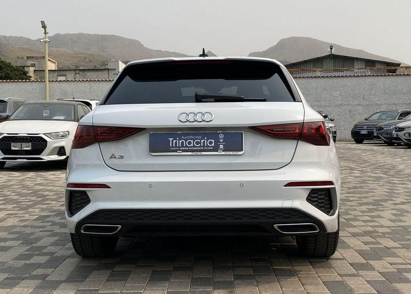 Audi A3 SPB S Line interno ed esterno 2.0 TDI 150CV S-Tronic 35