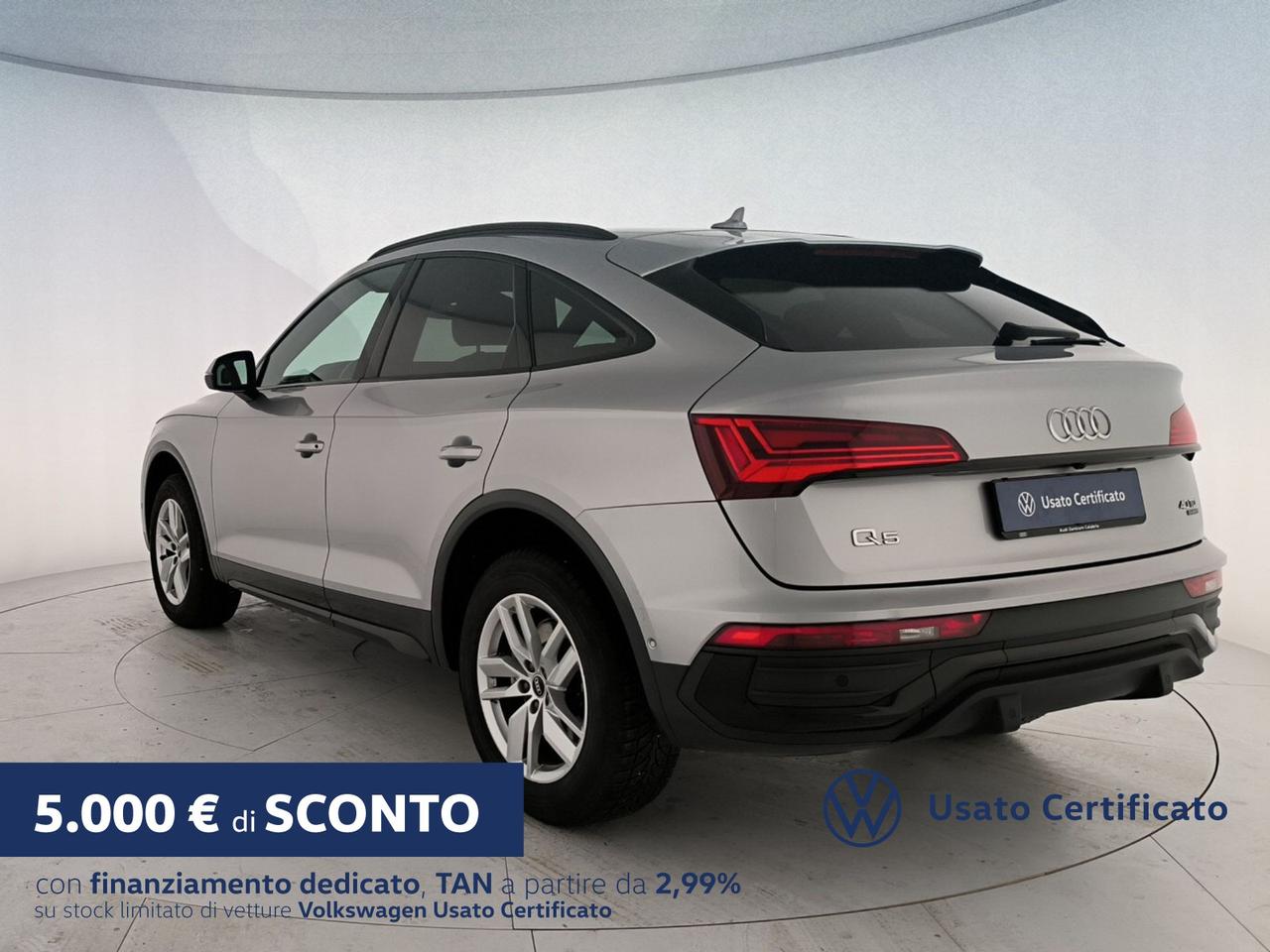 Audi Q5 sportback 40 2.0 tdi mhev 12v business advanced quattro s-tronic