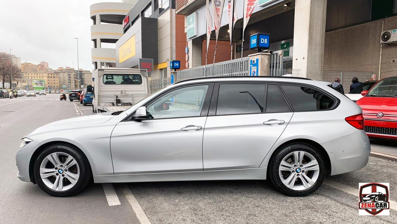 BMW 318d SW 150 CV TETTO APRIBILE INTERNI IN PELLE SEDILI RISCALDATI ED ELETTRICI