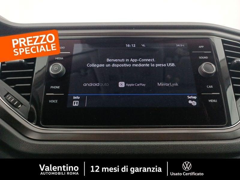 Volkswagen T-Roc 1.0 TSI 115 CV Style BlueMotion Technology