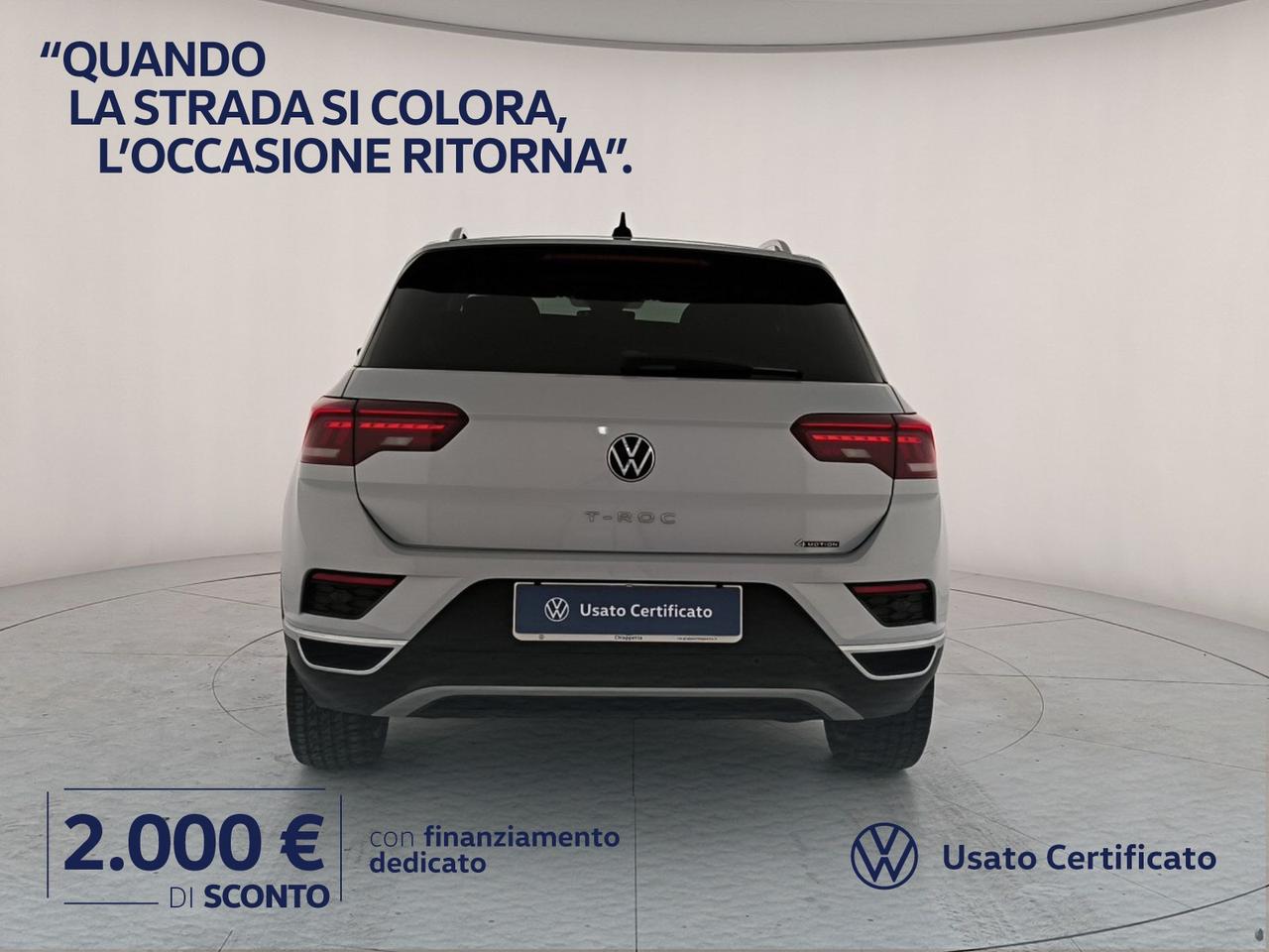 Volkswagen T-Roc 2.0 tdi advanced 4motion dsg
