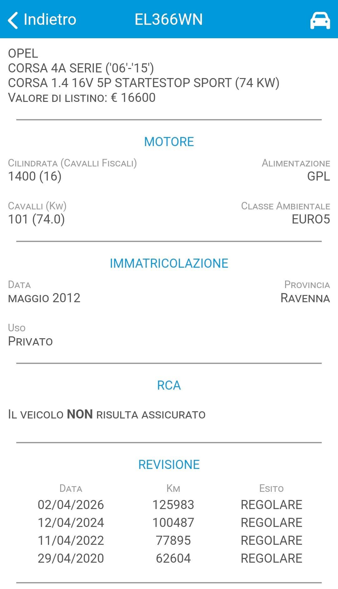 Opel Corsa 1.4 16V GPL Pari al nuovo!