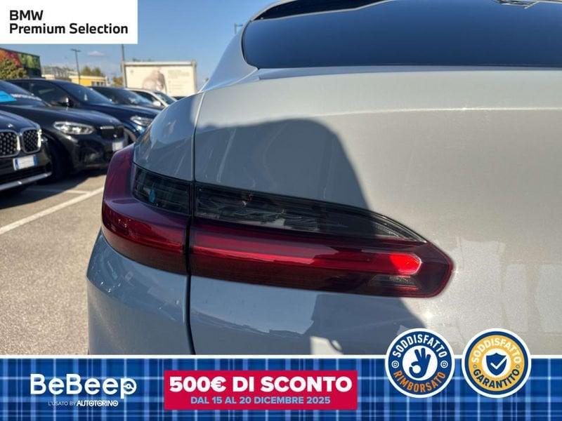 BMW X4 XDRIVE20D MHEV 48V MSPORT AUTO