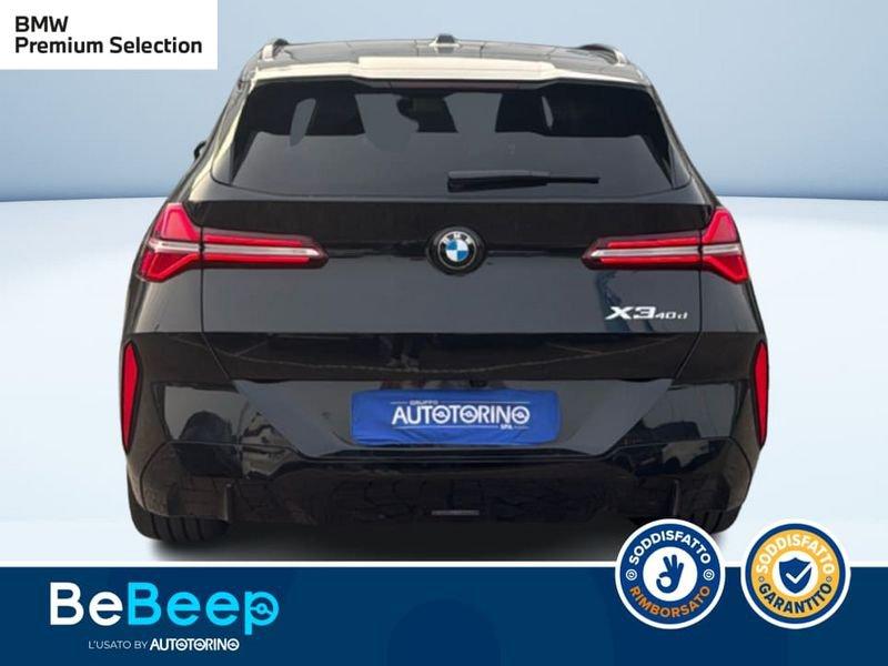 BMW X3 XDRIVE40D MSPORT AUTO
