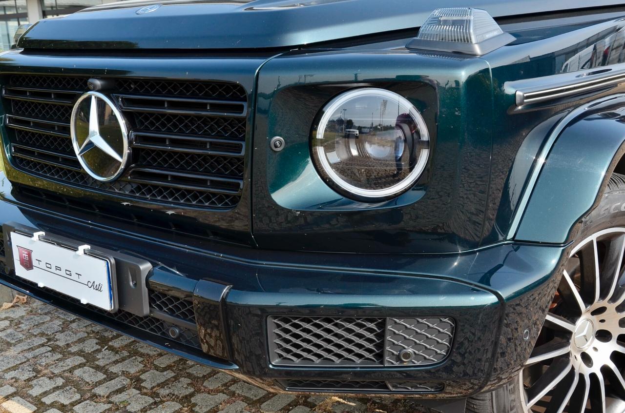 MERCEDES-BENZ G 500 V8 422cv PREMIUM AMG AUTO, UNICOPROP, SERVICE UFF MERCEDES, EURO 6D, TETTO, HI-FI BURMESTER, 20", PERMUTE