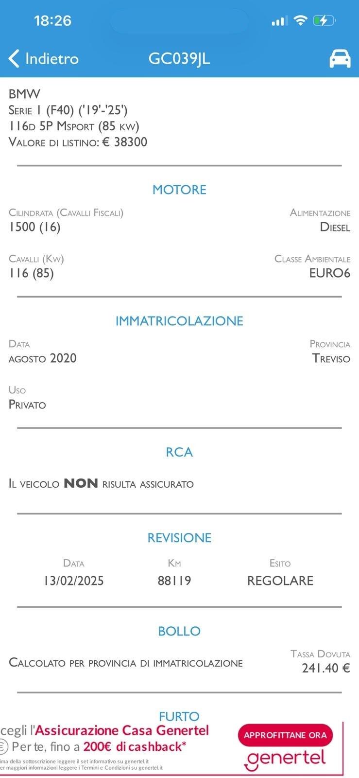 Bmw 116d 5p. Business