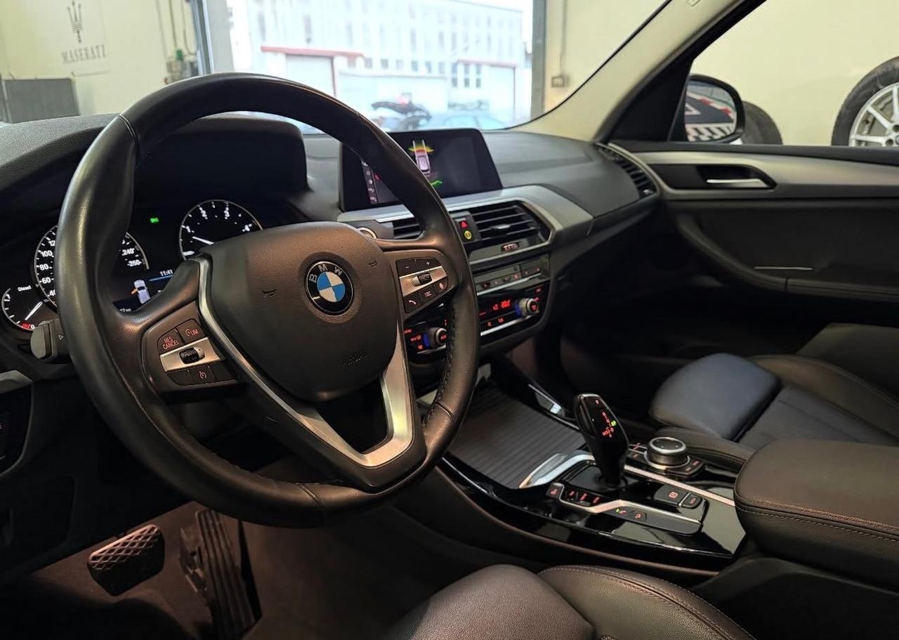 Bmw X3 xDrive20d 48V 190CV HYBRID GANCIO TRAINO