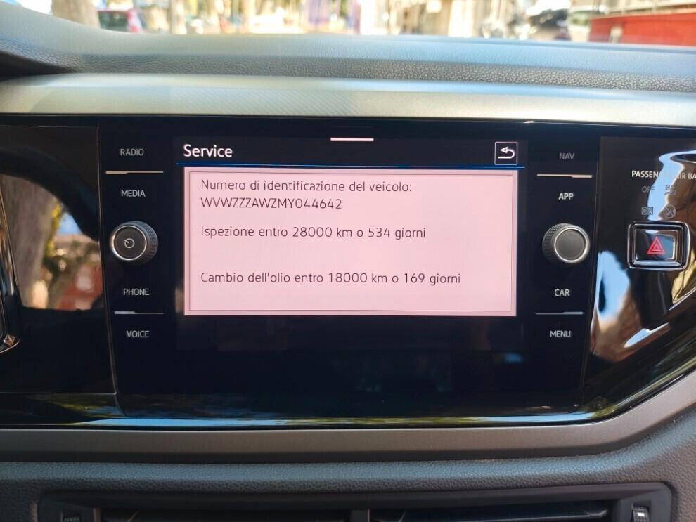 Polo 1.0 TSI HIGHLINE UNIPRO' EURO 6