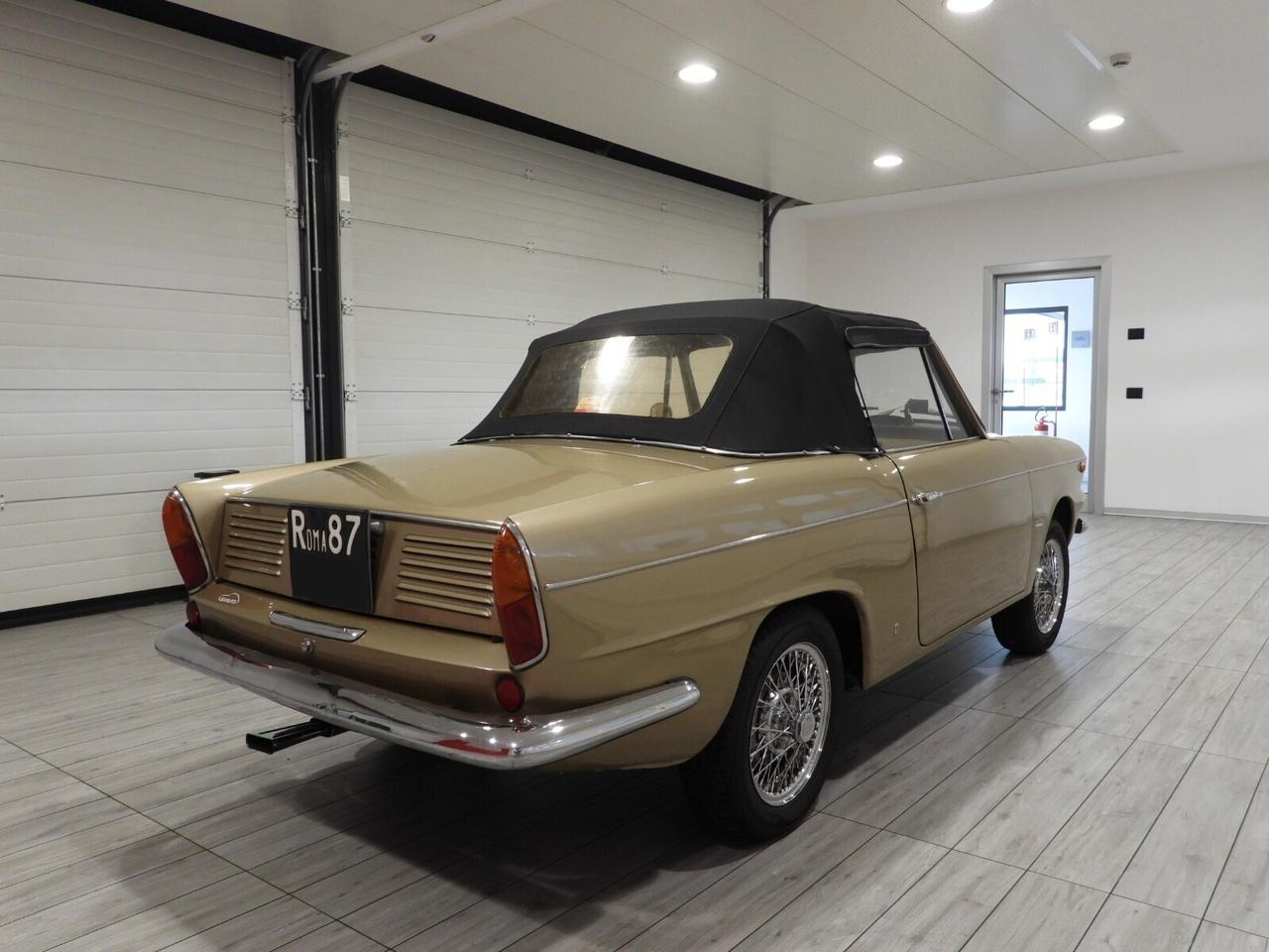 FIAT 600 D 767CC SPIDER VIGNALE 2 2 CON HARD TOP (1965)