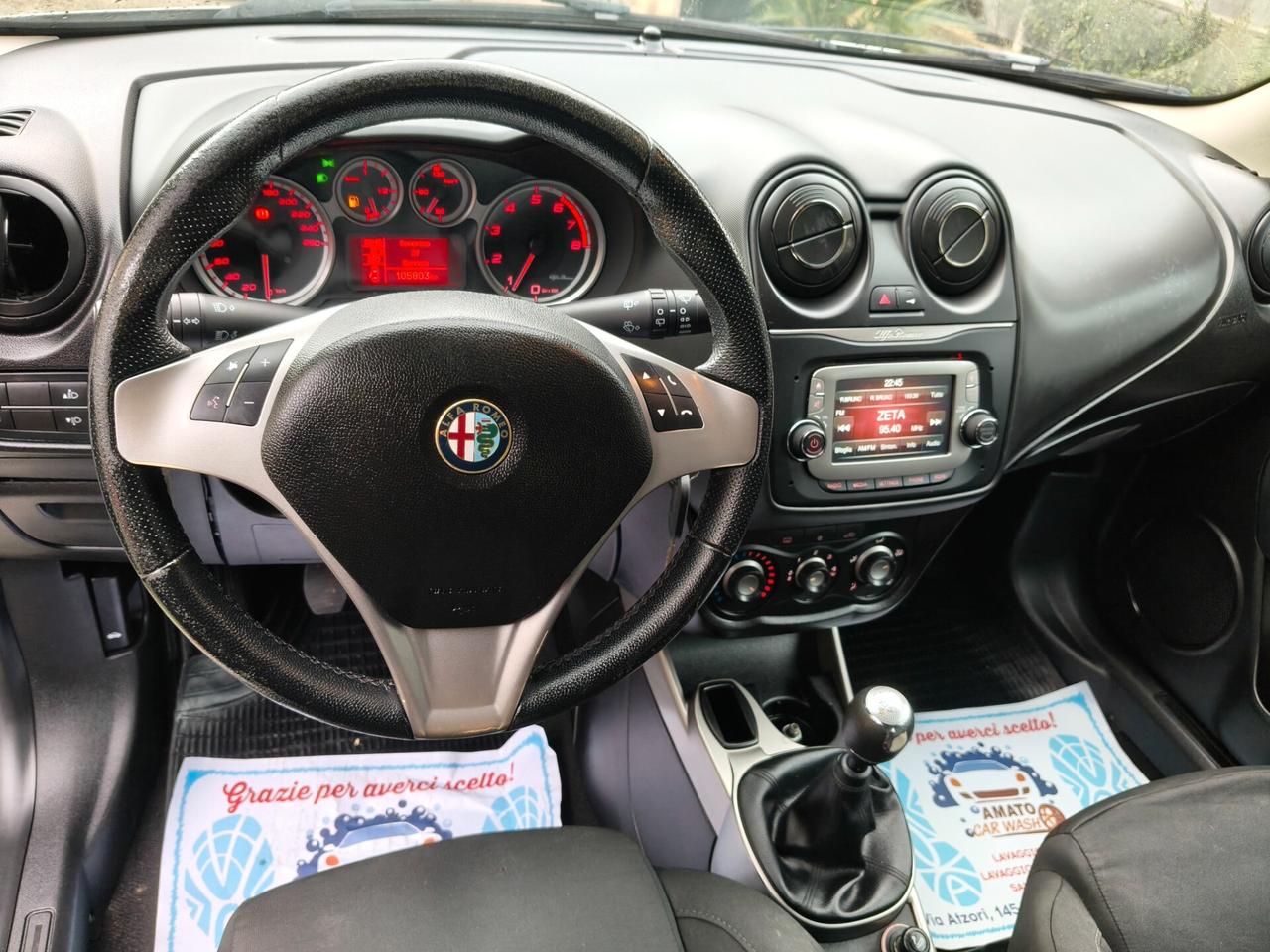 Alfa Romeo MiTo 1.4 70 CV GPL 2014 KM100