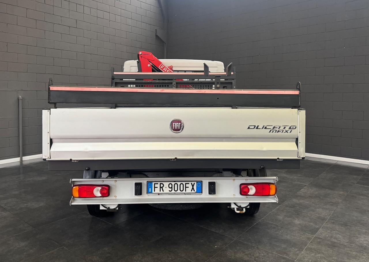 Fiat Ducato Maxi DOPPIA CABINA 7posti GRU FASSI ca