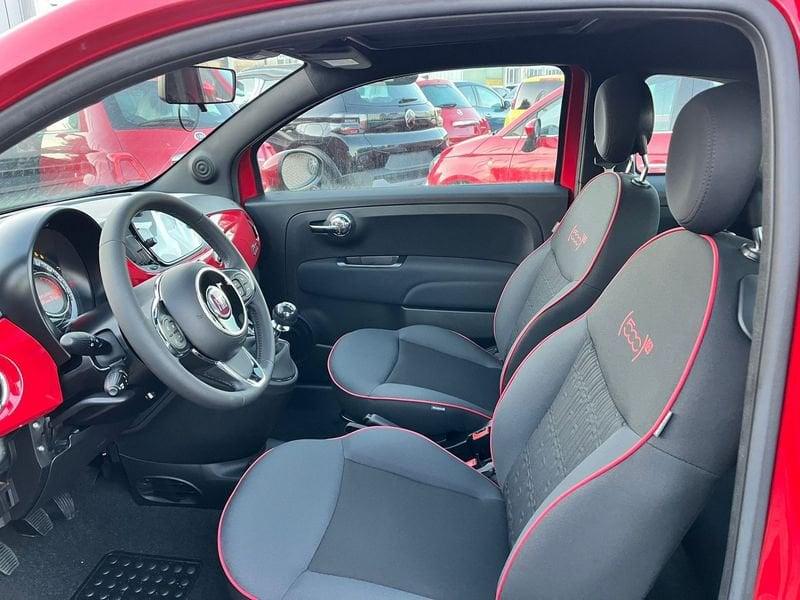 FIAT 500 1.0 Hybrid Red