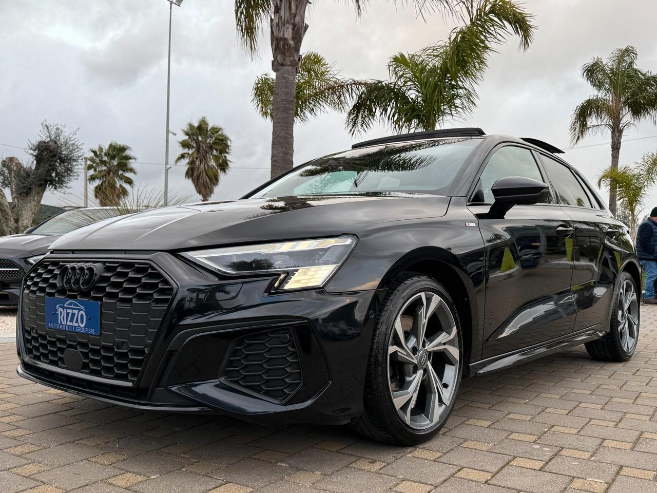 AUDI A3 SPB 35 TDI S LINE TRONIC TETTO B&O IDENTITY BLACK RS INTERN 11/2020