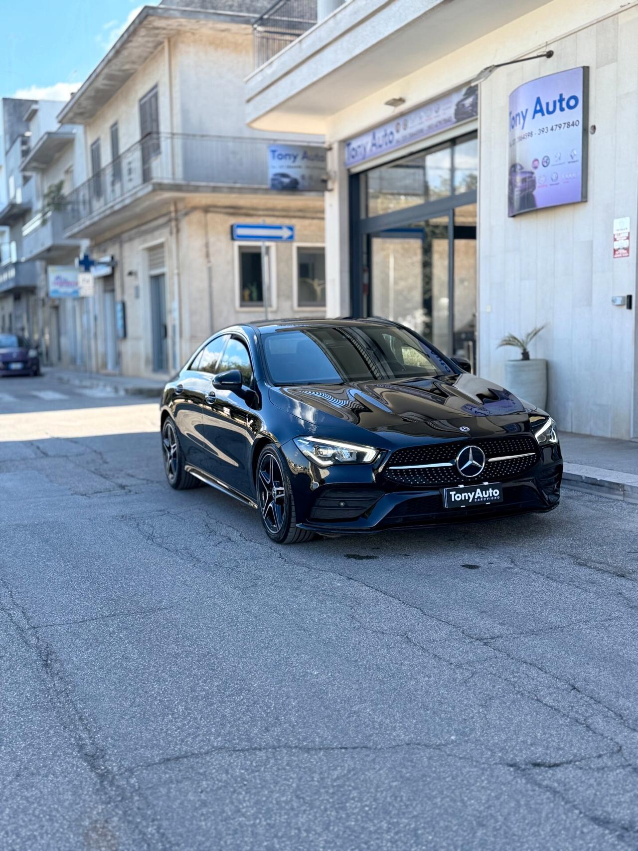 Mercedes-benz CLA 200 Coupe d 150 cv Premium auto AMG CON LUCI SOFFUSE,TELECAMERA,APPLE CARPLAY,VIRTUAL COCKPIT