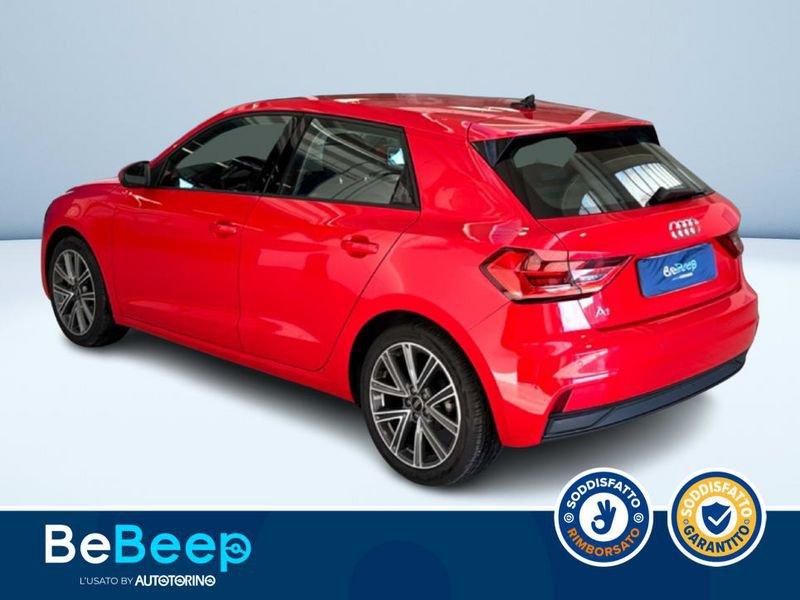 Audi A1 SPORTBACK 30 1.0 TFSI ADMIRED 110CV S-TRONIC