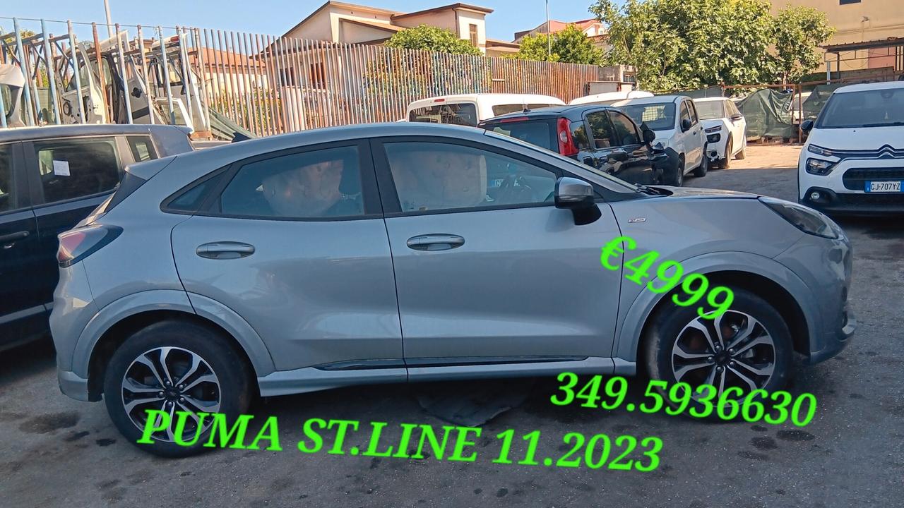 Ford Puma ST-Line incidentata sinistrata mondialcars 11.023