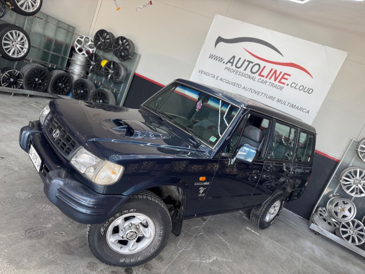 Hyundai Galloper 2.5 TDI GANCIO TRAINO 7POSTI