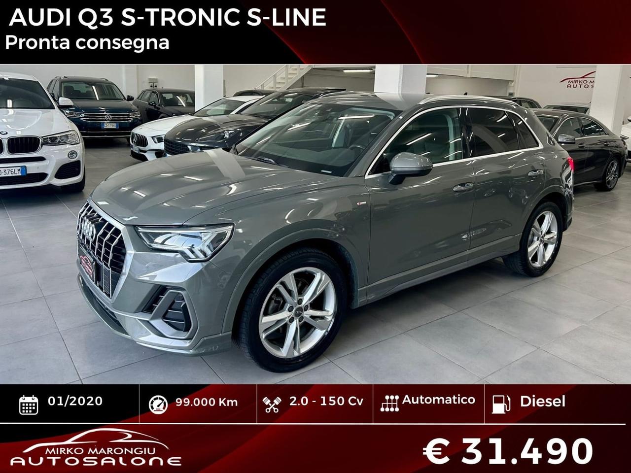 Audi Q3 35 TDI S tronic S line edition FINANZIABILE